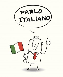 I speak Italian